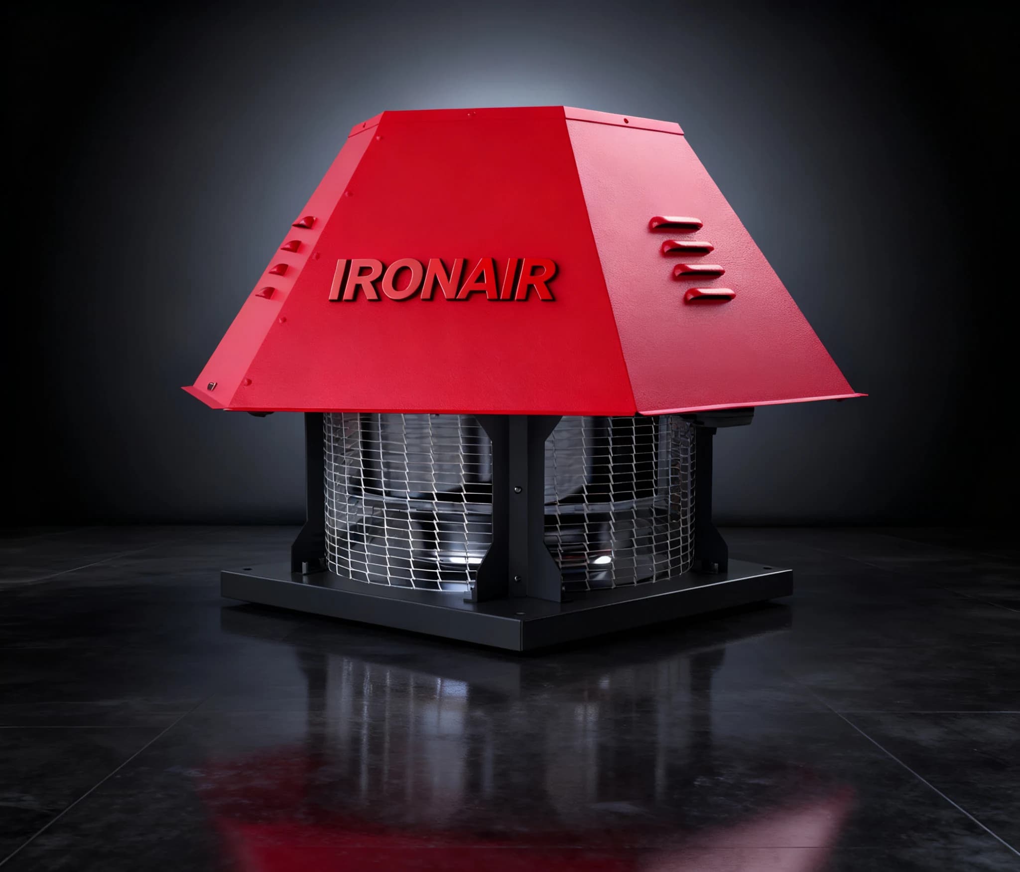 Çatı radyal fan